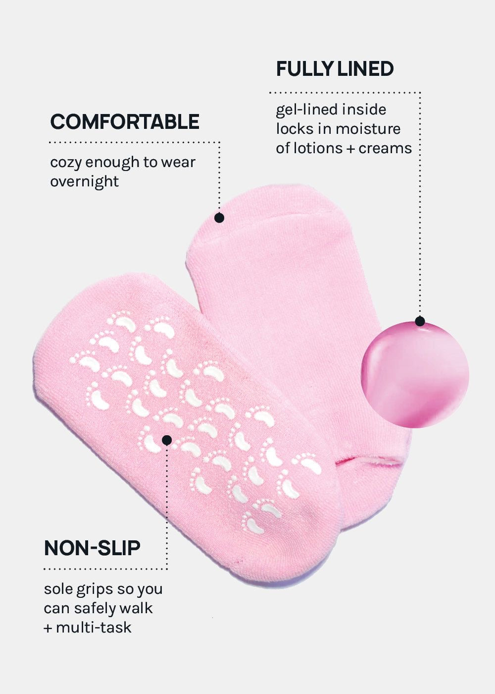 Essess Cosmetics | Moisturizing Foot Socks